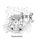 Kanalarbeiter